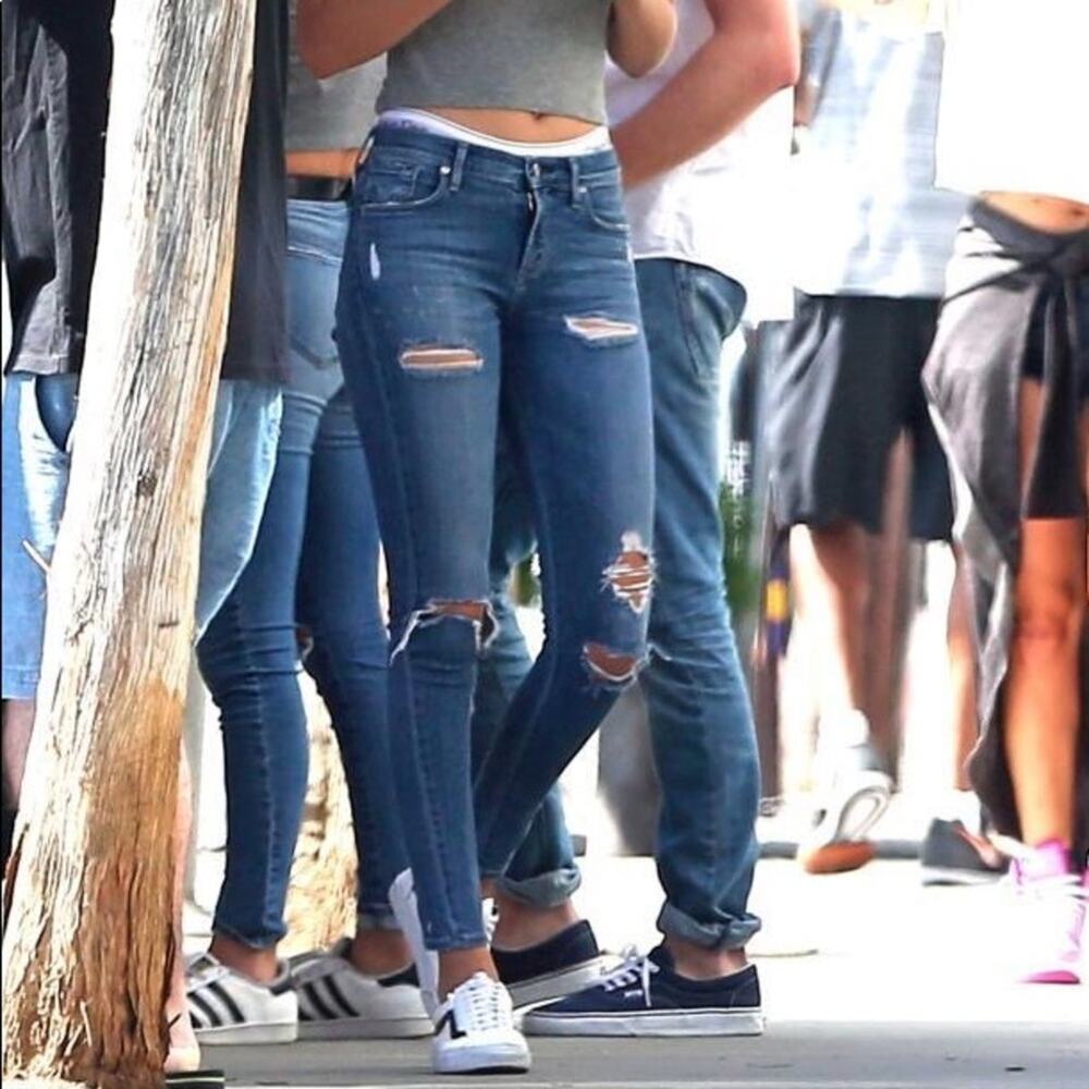 AGOLDE Sophie High Rise Skinny in Cannes Size 24